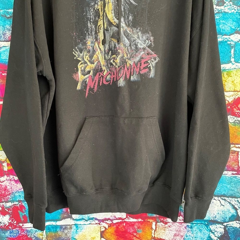 The Walking Dead Michonne Hoodie Hooded Sweatshirt Pullover Size XL - Picture 5 of 9
